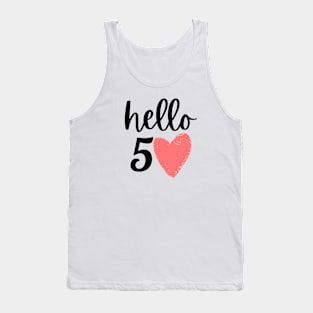 Hello 50 Tank Top